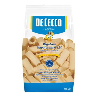 DE CECCO SPECIALITÀ GR.500 RIGATONI NAPOLETANI 124