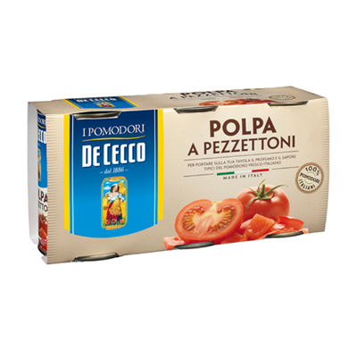 DE CECCO POLPA GR.400 X 3