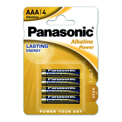 PANASONIC ALKALINE POWER MINISTILO X 4 PZ