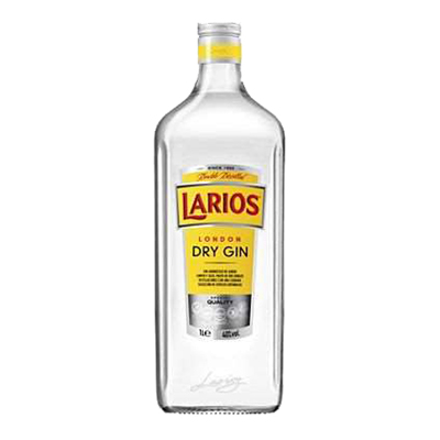 LARIOS DRY GIN LT.1 37.5