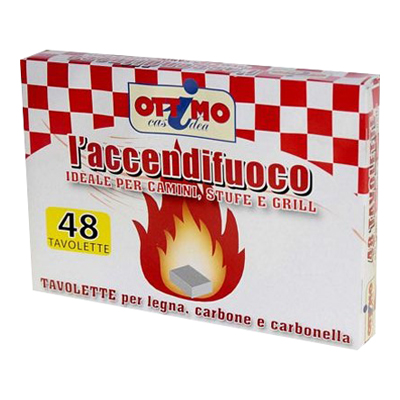 OTTIMO ACCENDIFUOCO 48 TAVOLETTE