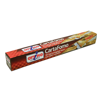 OTTIMO CARTA FORNO 25 FOGLI