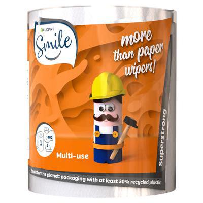 SMILE BOBINA ASCIUGATUTTO 1 ROTOLO X 400 STRAPPI
