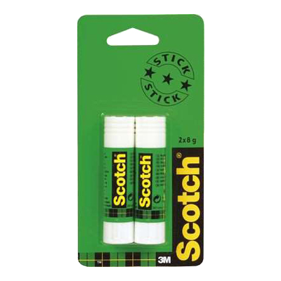 3M SCOTCH COLLA STICK GR.8 PZ.2 COD.L50