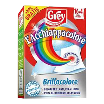 GREY ACCHIAPPACOLORE RAVVIVA COLORE X 16 FOGLI