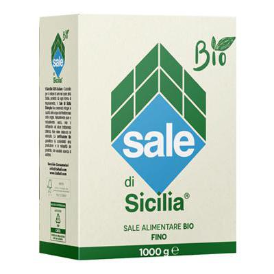 SALE DI SICILIA BIO FINO KG.1