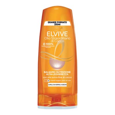 ELVIVE BALSAMO ML250 OLIO COCCO NUTRIZIONE ALTA LEGGEREZZA C