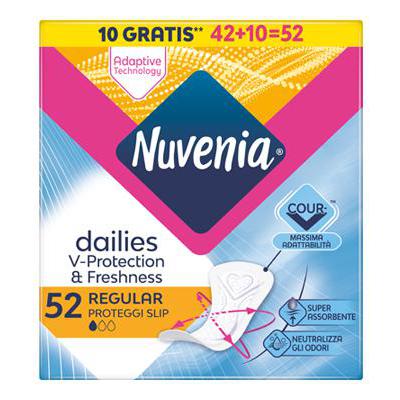 NUVENIA PROTEGGI SLIP REGULARX 52 PZ