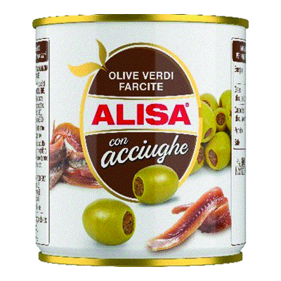 ALISA OLIVE VERDI CON ACCIUGHEGR.200