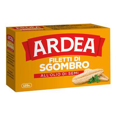 ARDEA FILETTI DI SGOMBRO ALL'OLIO DI SEMI GR.125