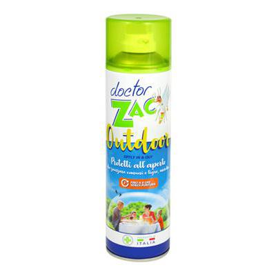 DR.ZAC SPRAY MOSCHE/ZANZARE ML.400 OUTDOOR