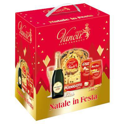 LE CADEAU NATALE IN FESTA PANETTONE X5