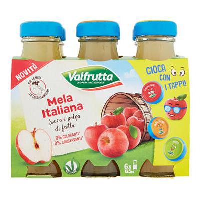 VALFRUTTA ML.125X6 MELA