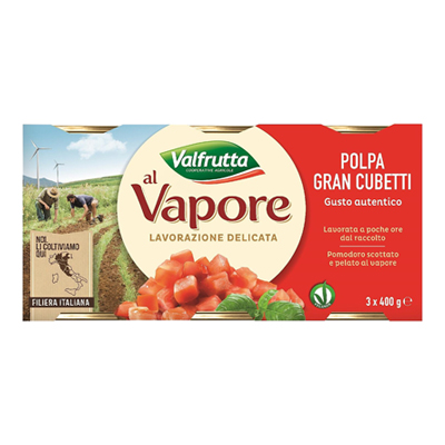 VALFRUTTA POLPA GR.400X3