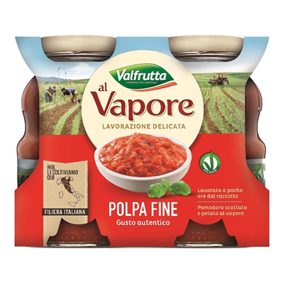 VALFRUTTA POLPA FINE GR.330X2