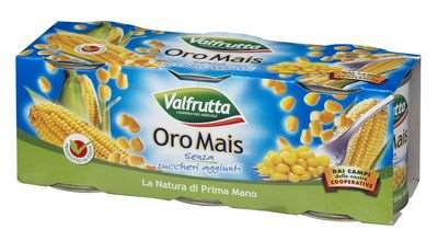 VALFRUTTA OROMAIS GR160X3 SENZA ZUCCHERO