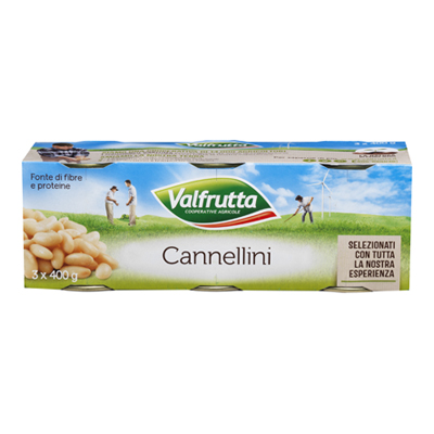 VALFRUTTA CANNELLINI GR.400X3