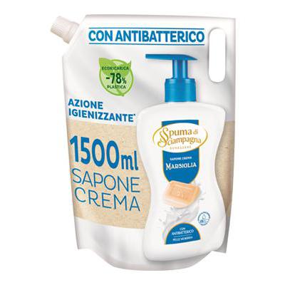 SPUMA DI SCIAMPAGNA SAPONE ECOR.MARSIGLIA LT.1,5  SAPONECREM