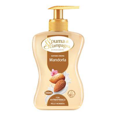 SPUMA DI SCIAMPAGNA SAPONE ML.300 MANDORLA