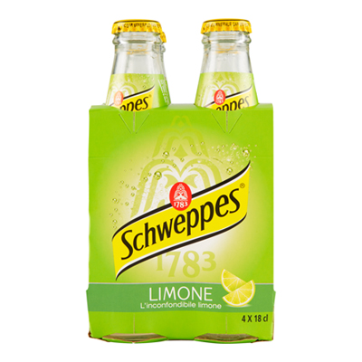 SCHWEPPES LIMONE ML.180X4