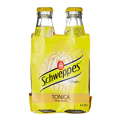 SCHWEPPES TONICA ML.180X4