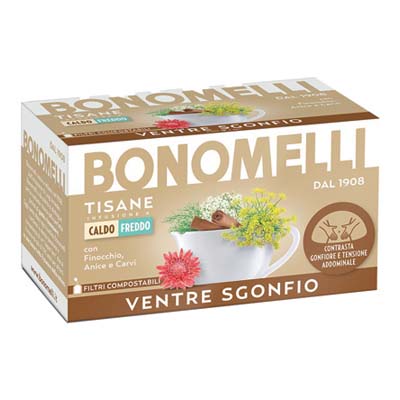 BONOMELLI TISANA VENTRE SGONFIO 16 FILTRI