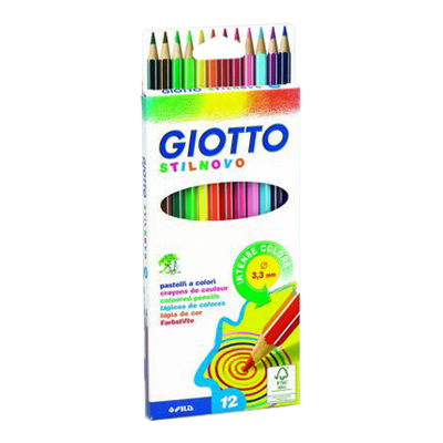 GIOTTO STILNOVO COLORI 12 PEZZI