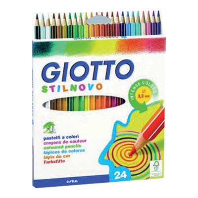 GIOTTO STILNOVO COLORI 24 PEZZI