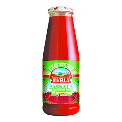 DIVELLA PASSATA DI POMODORO BOTTIGLIA GR.680