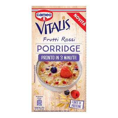 CAMEO VITALIS PORRIDGE GR.56 FRUTTI ROSSI