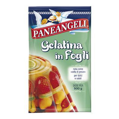 PANEANGELI GELATINA FOGLI GR.12