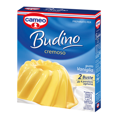 CAMEO BUDINO CREMA VANIGLIA X2 GR.130