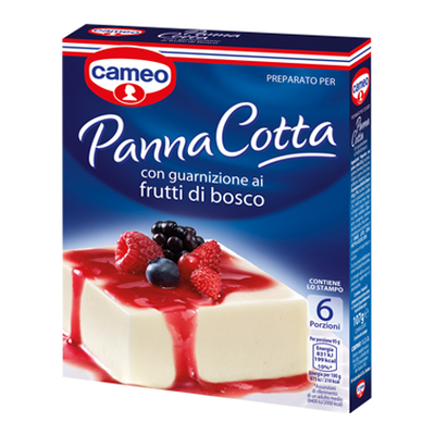 CAMEO PANNA COTTA FRUTTI DI BOSCO GR.107