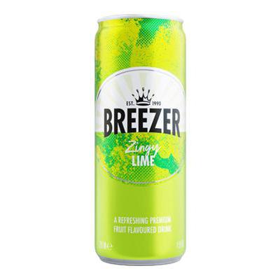 BACARDI BREEZER LIME 4 LATTINA ML.25