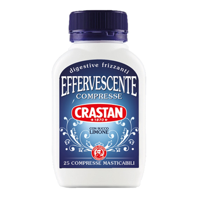 CRASTAN EFFERVESCENTE 25 COMPRESSE