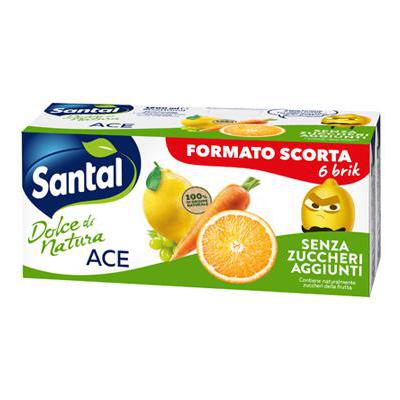 SANTAL ML.200X6 ACE DOLCE NATURA SENZA ZUCCHERI