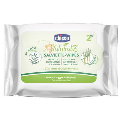 CHICCO NATURALZ SALVIETTE CITRONELLA X 20 PZ