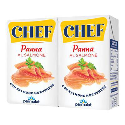 PARMALAT PANNA CHEF ML125X2 SALMONE