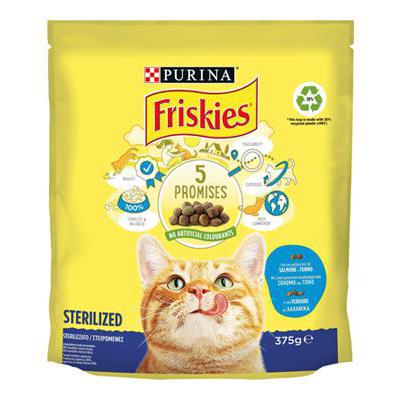 FRISKIES GATTI STERILIZZATI SAL/TON/VER GR.375