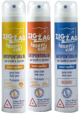ZIG ZAG ML.75 REPELLENTE SPRAYC.M. ASSORTITA