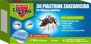 ZIG ZAG X30 PIASTRINE ZANZARE