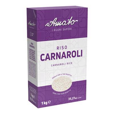 AMATO BUONI SAPORI RISO CARNAROLI KG.1 ASTUCCIO