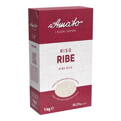 AMATO BUONI SAPORI RISO RIBE KG.1 ASTUCCIO