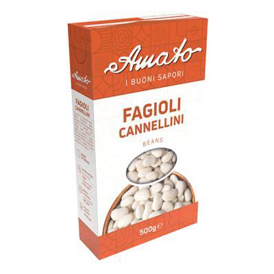 AMATO FAGIOLI CANNELLINI GR.500 ASTUCCIO