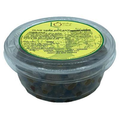 LUCARELLI GR200 OLIVE NERE PICCANTI SECCHIELLO
