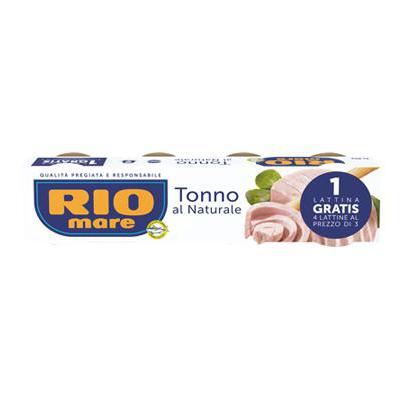 RIO MARE TONNO GR.80X4 NATURALE