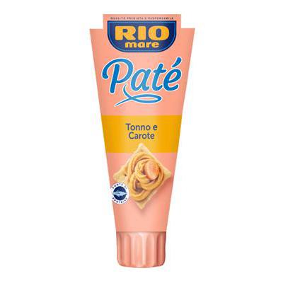 RIO MARE PATE' TONNO & CAROTEGR.100