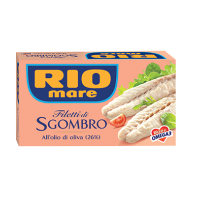 RIO MARE FILETTI SGOMBRO GR.125 OLIO OLIVA