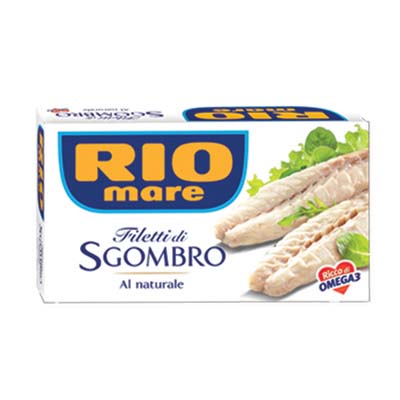 RIO MARE FILETTI SGOMBRO GR.125 NATURALE