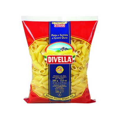 DIVELLA MEZZE PENNE ZITI RIGATI GR.500 N42